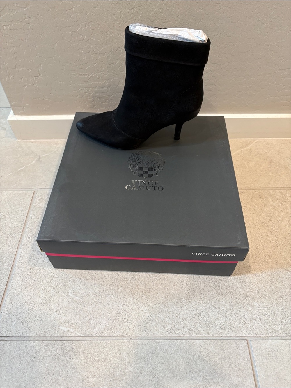 Vince Camuto black boot